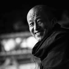 Rinpoche at teaching event